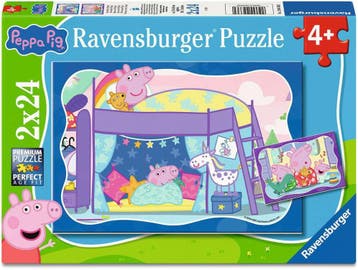 Good Night, Peppa! Puzzel (2x24 stukjes) | Ravensburger -, Verzenden, Nieuw