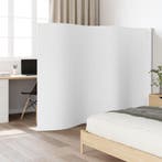 vidaXL Kamerscherm breedte 400 cm hoogte 165 cm bamboe wit, Verzenden, Nieuw