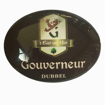 Occasion - Ovale taplens Gouverneur dubbel, Verzenden