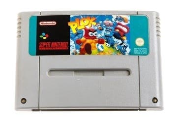 Plok (German) [Super Nintendo], Ophalen of Verzenden, Zo goed als nieuw