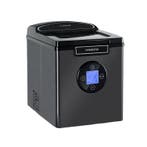 IJsmachine IJsblokjes Icemaker Crushed IJs 12 kg/dag Zwart, 1 tot 2 liter, Ophalen of Verzenden, Refurbished