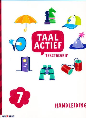 Taal Actief versie 5 Handleiding Tekstbegrip groep 7 complee, Verzenden, Nieuw