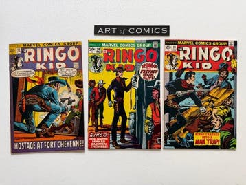 Ringo Kid #13, #20, #21 - 3 Comic - Eerste druk - 1972/1973, Nieuw