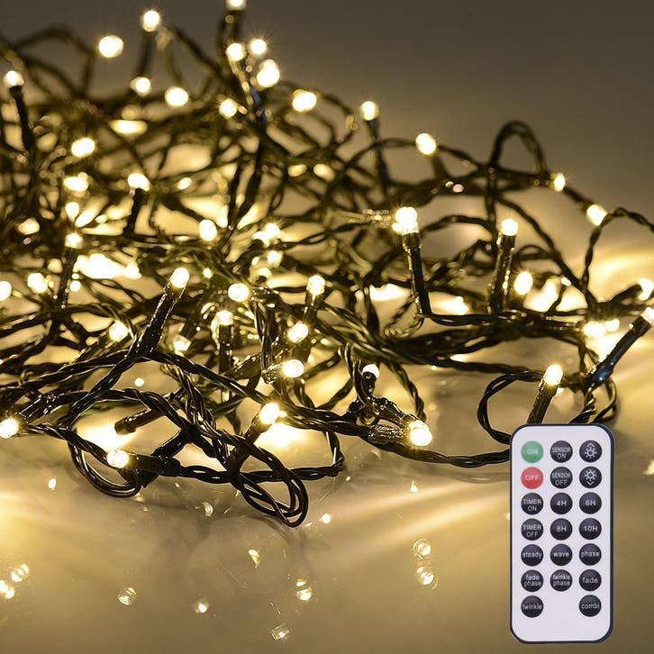 Kerstverlichting 240 LED - Warm Wit - Dimbaar +, Diversen, Kerst, Ophalen of Verzenden