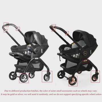 4-in-1 Baby Kinderwagen & Autostoel: Lichtgewicht, Multifunc, Kinderen en Baby's, Verzenden, Nieuw