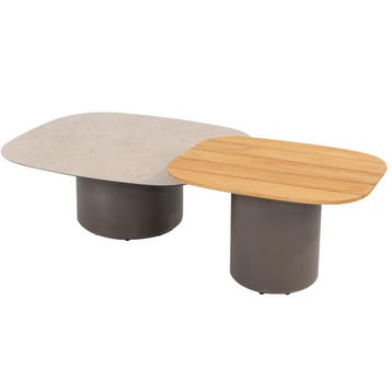 Demi set loungetafels 50x60 cm en 70x80 cm terre Taste 4SO, Ophalen of Verzenden, Nieuw