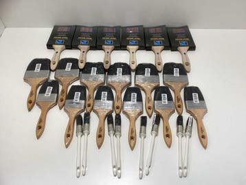 Veiling - Diverse kwasten, Doe-het-zelf en Verbouw, Schildersmaterialen, Nieuw
