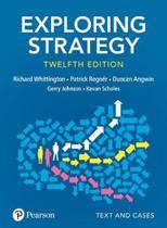 Exploring Strategy Text amp Cases 9781292282459, Zo goed als nieuw