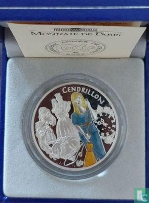 Frankrijk 1½ euro 2002 (PROOF) Cinderella, Postzegels en Munten, Munten | Europa | Euromunten, Losse munt, Overige waardes, Goud