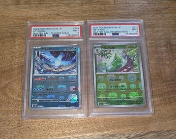 Pokémon - 2 Graded card - MASTERBALL ARTICUNO AND METAPOD -, Nieuw