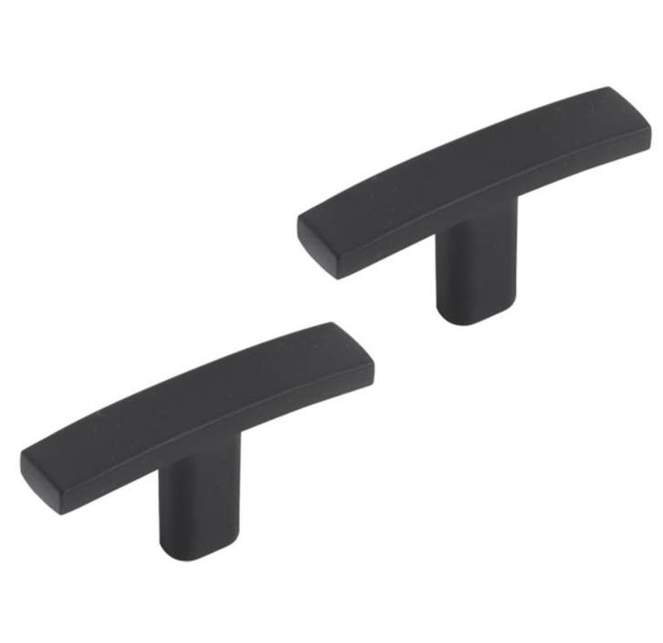 Differnz meubelknop Den Haag mat zwart 2 stuks, Huis en Inrichting, Kasten | Overige, Verzenden