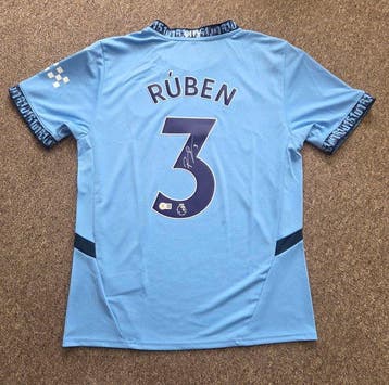 Manchester City - Premier League - Ruben Dias - Voetbalshirt, Nieuw