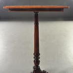 Wijntafel fraai ingelegd in schaaktafelachtige sfeer  ca 188, Ophalen of Verzenden