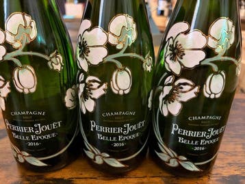 2016 Perrier-Jouët, Belle Epoque - Champagne - 3 Flessen, Verzamelen, Wijnen, Nieuw