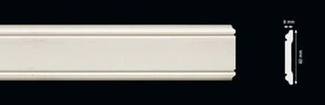 Wandlijst CW12 (60 x 8 mm), lengte 2 m, Ophalen of Verzenden, Nieuw