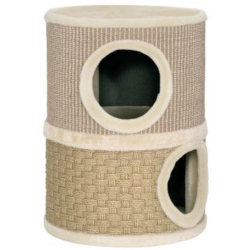 Krabton, 49 Cm Hoog, Ø35,5 Cm Tweelaagse Kattenton Met Pluch, Verzenden, Nieuw