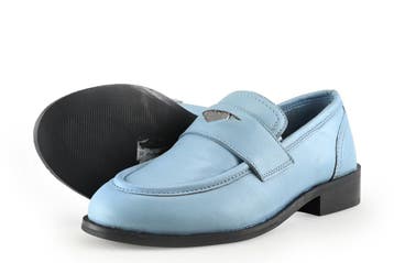 Sacha Loafers in maat 38 Blauw, Overige typen, Sacha, Gedragen, Verzenden