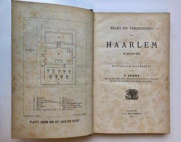 Ekama, C. - Eerste druk: Beleg en verdediging van Haarlem in