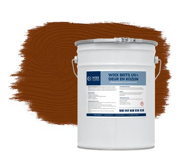 Wixx Deur en Kozijn Beits UV+ Teak 5L, Minder dan 5 liter, Verzenden, Nieuw, Beits