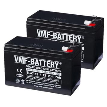 2 Stuks: VMF SLA7-12 VRLA AGM Loodaccus 12V, origineel, Verzenden, Nieuw