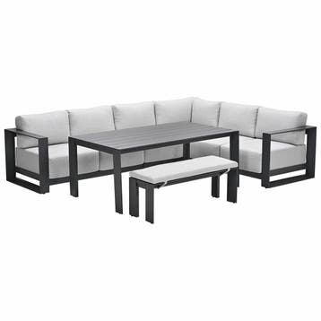Garden Impressions Malakka lounge dining set 6-delig -, Verzenden, Nieuw