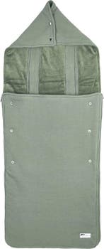 Meyco buggy voetenzak Knit Basic - Forest Green, Verzenden, Nieuw