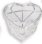 Metaalhart Giveaway Zilverkleur 5x4 cm, Ophalen of Verzenden, Nieuw