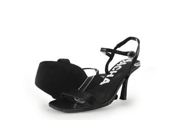 Sacha Sandalen in maat 39 Zwart, Verzenden, Zwart, Sandalen of Muiltjes, Zo goed als nieuw