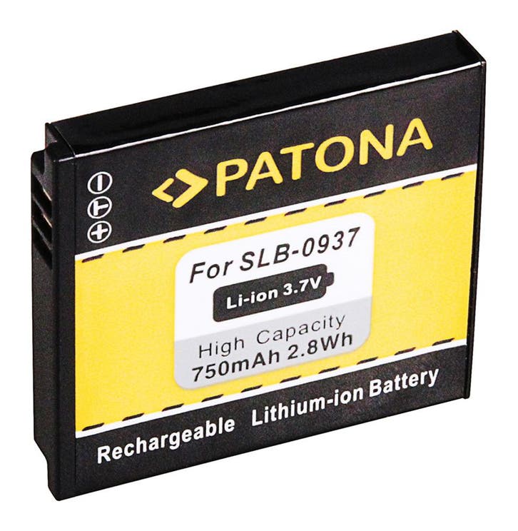 SLB-0937 Accu / Vervangende Batterij voor de Samsung SLB..., Audio, Tv en Foto, Overige Audio, Tv en Foto