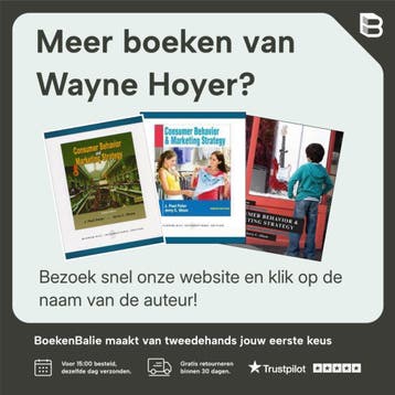 Consumer Behavior - Wayne Hoyer 9781305507272, Verzenden, Gelezen, Wayne Hoyer
