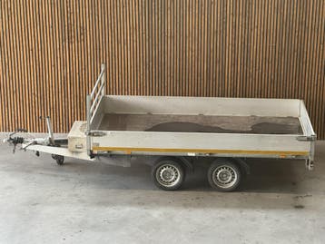 Eduard Plateauwagen 330x180 2700kg 2-as (MARGE), Nieuw