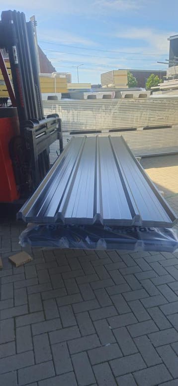 Damwand, dakplaten, zwart, €6,- p/m2, Verzenden, Nieuw
