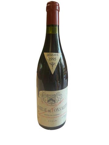 1995 E. Reynaud, Château de Fonsalette - Côtes-du-rhône - 1, Verzamelen, Wijnen, Nieuw