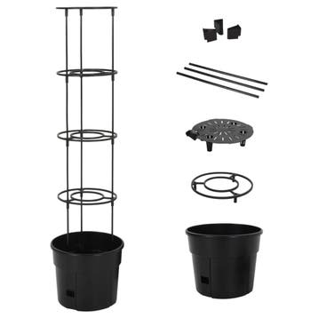 vidaXL Tomatenkweekpot ø29,5x115 cm polypropeen, Verzenden, Nieuw, Kunststof, 60 cm of meer