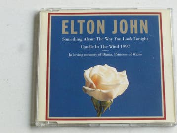 Elton John - Something about the way / Candle in the Wind (C, Cd's en Dvd's, Cd Singles, Ophalen of Verzenden, Zo goed als nieuw