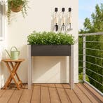 Kweektafel Beverwijk plantenbak 75x40x75 cm donkergrijs [en., Tuin en Terras, Verzenden, Nieuw