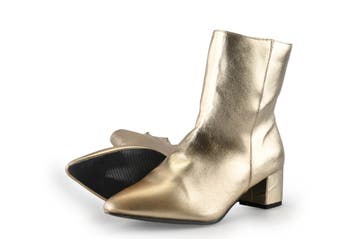 Sub55 Enkellaarzen in maat 42 Goud, Kleding | Dames, Schoenen, Overige kleuren, Verzenden, Lage of Enkellaarzen, Sub55