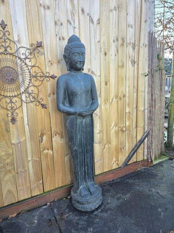 Beeld, XXL Buddha - 191 cm - Gegoten steen / beton - 2026