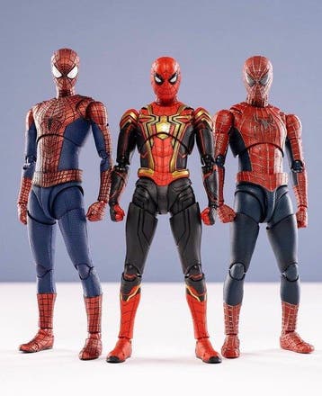 Tamashii Nations - Action figure Spider-Men: No Way Home, Nieuw