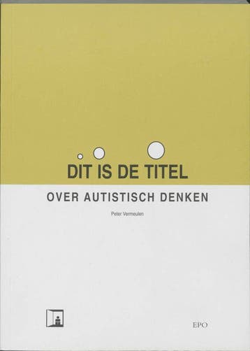 Dit is de titel 9789064451232 Peter Vermeulen, Verzenden, Gelezen, Peter Vermeulen
