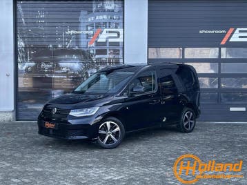 Zakelijke lease - Volkswagen Caddy Cargo 2.0 TDI 1st Edition, Automaat, Gebruikt, Zwart, Lease