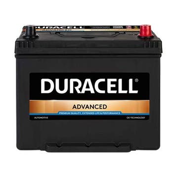 Duracell 12 volt 70 ah Auto accu BDA 70, Auto-onderdelen, Accu's en Toebehoren, Ophalen of Verzenden, Nieuw