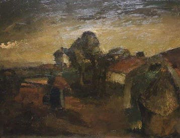 Cornelis Bender (1886-1964) - Landschap, Antiek en Kunst, Kunst | Schilderijen | Klassiek