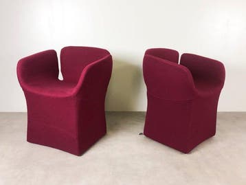 Moroso - Patricia Urquiola - Fauteuil (2) - Bloomy - Staal,