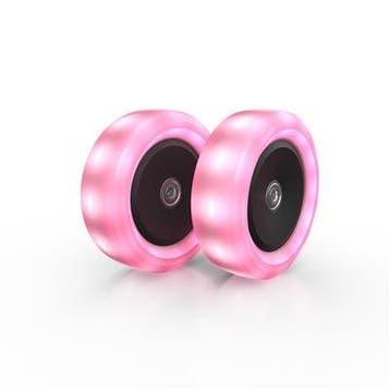 step BERG Nexo Wheels 120x40mm Lights roze (Berg Speelgoed), Ophalen of Verzenden, Nieuw
