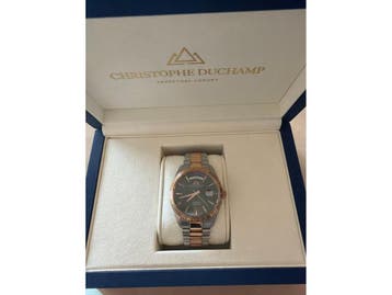 Christophe Duchamp CD8102-07 - Luxe mannen horloge -, Verzenden, Zo goed als nieuw