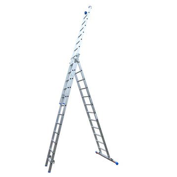 Alumexx XD ladder 3 delig, Doe-het-zelf en Verbouw, Ladders en Trappen, Verzenden, Nieuw, Ladder