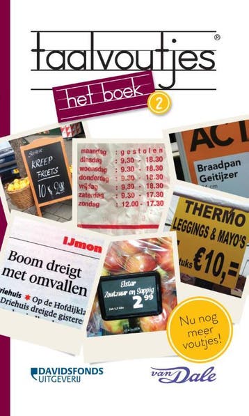 Taalvoutjes.  Het boek 2 9789059085718, Verzenden, Zo goed als nieuw