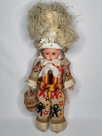 Gilles de Binche - Pop Poupée folklorique belge Gilles de