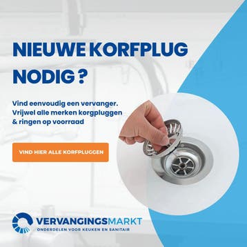 Korfplug kapot? Wij hebben de vervanger, Ophalen of Verzenden, Nieuw